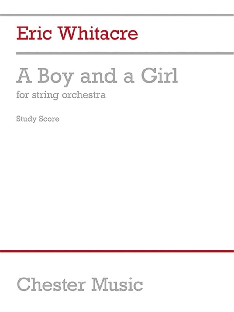 A Boy And A Girl for String Orchestra (Full Score)