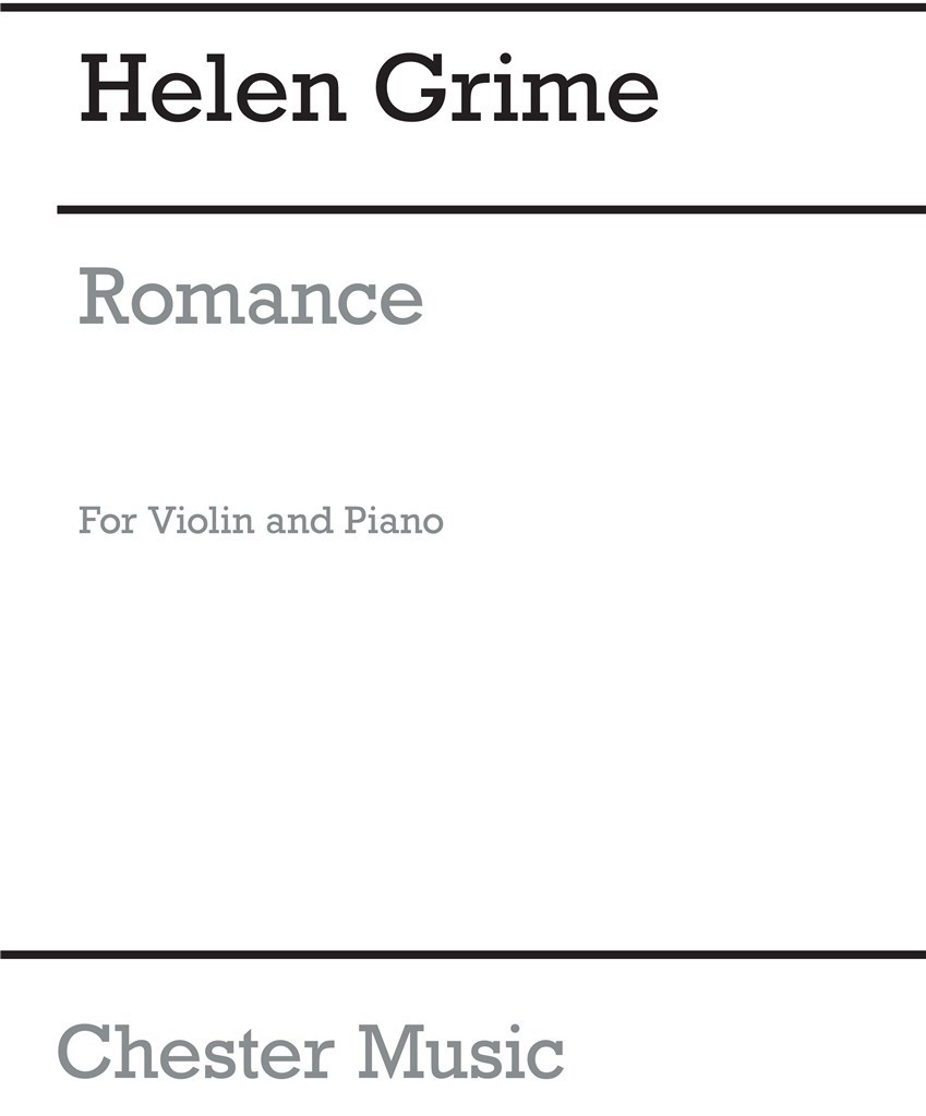 Romance for Violin and Piano