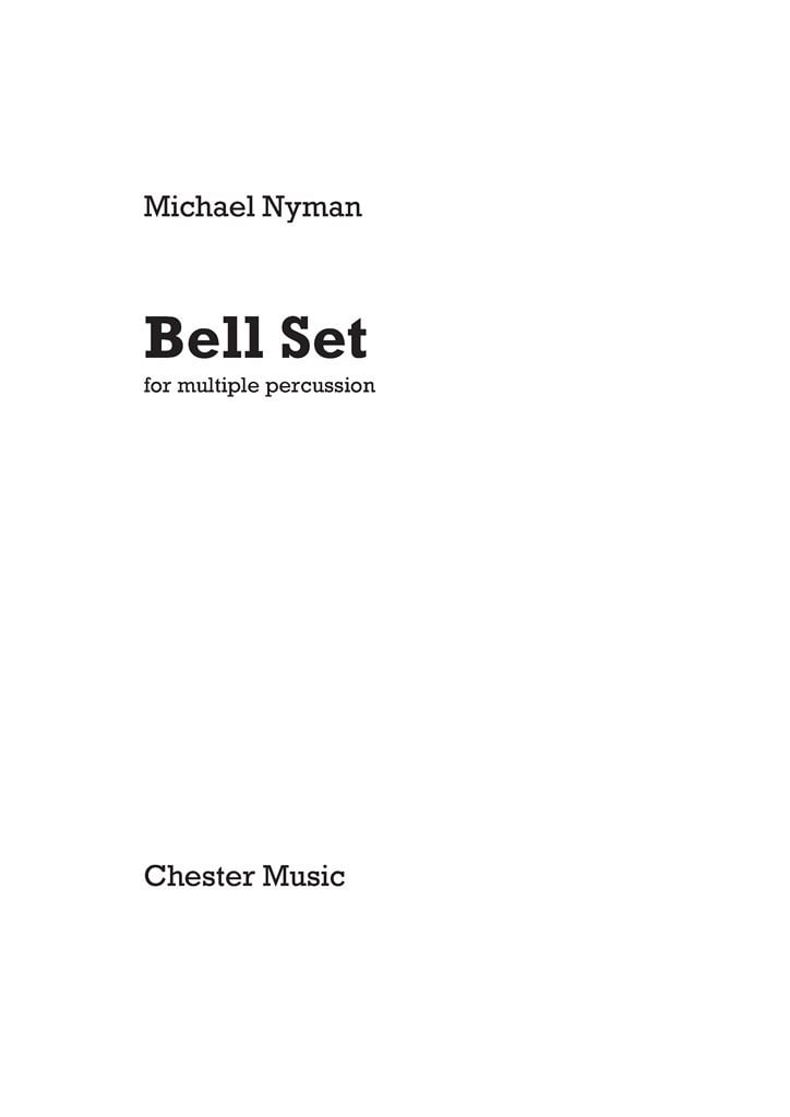 Bell Set for Multiple Percussion