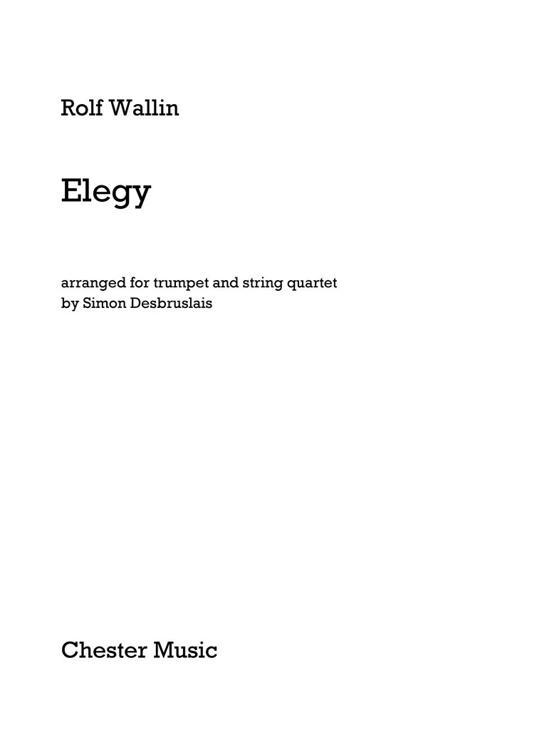 Elegy - Trumpet/String Quartet