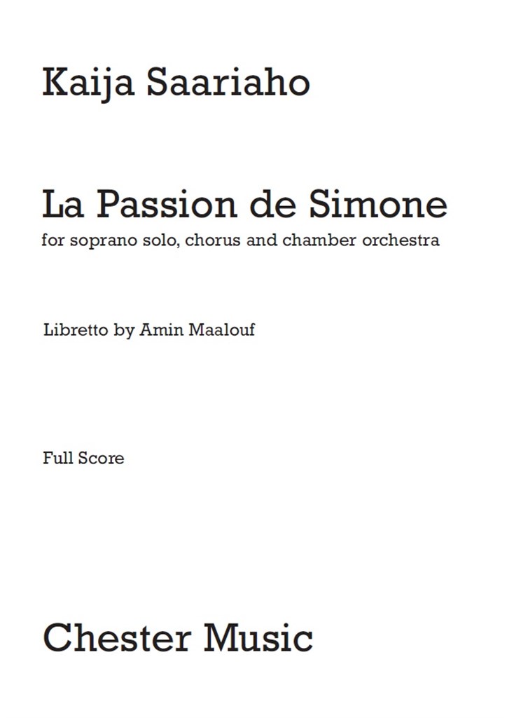 La Passion De Simone