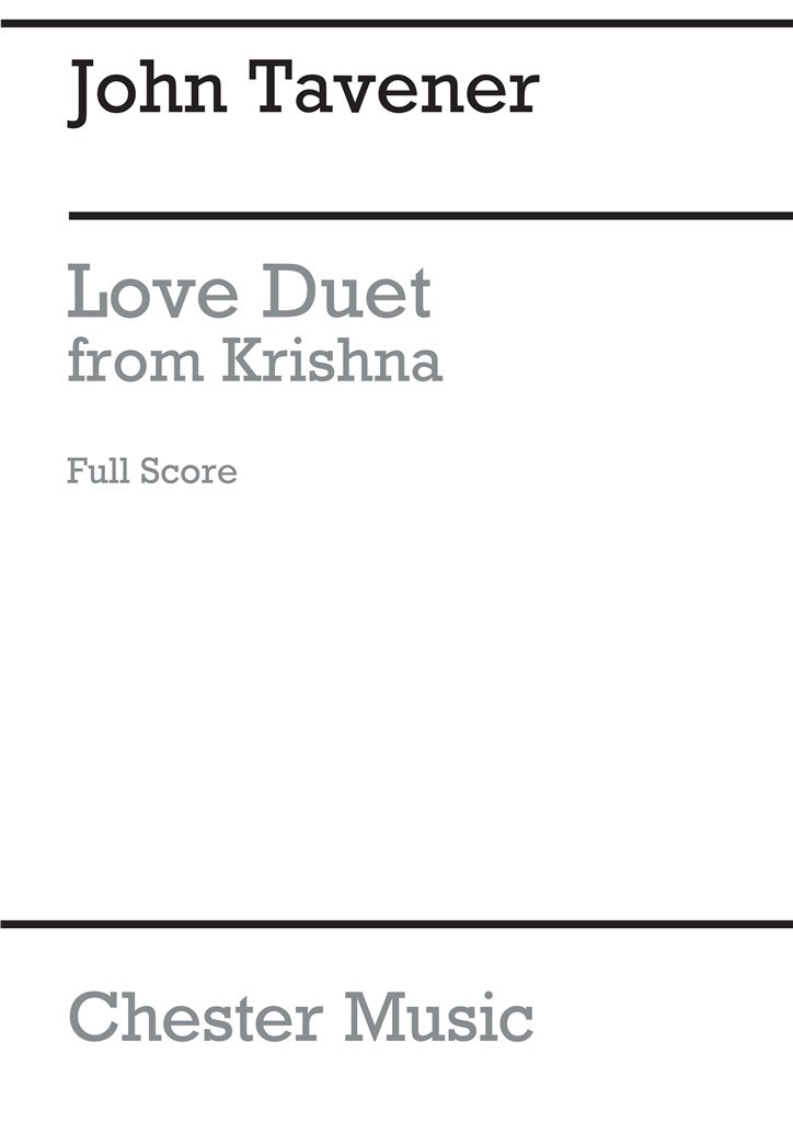 Love Duet From Krishna