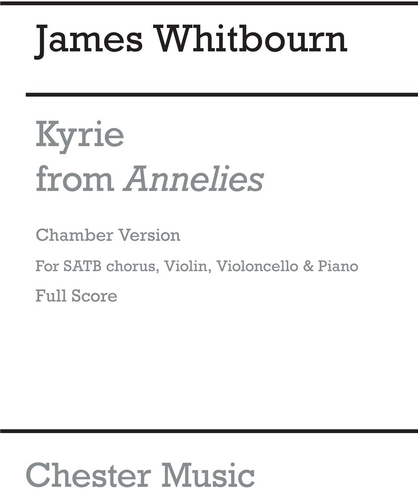 Kyrie (From Annelies)