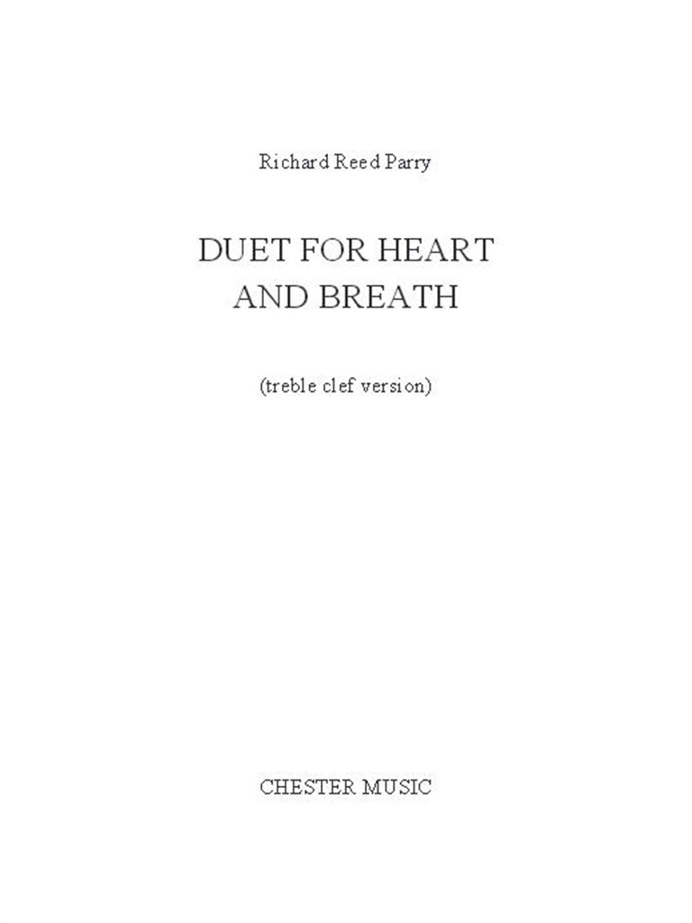 Duet For Heart And Breath