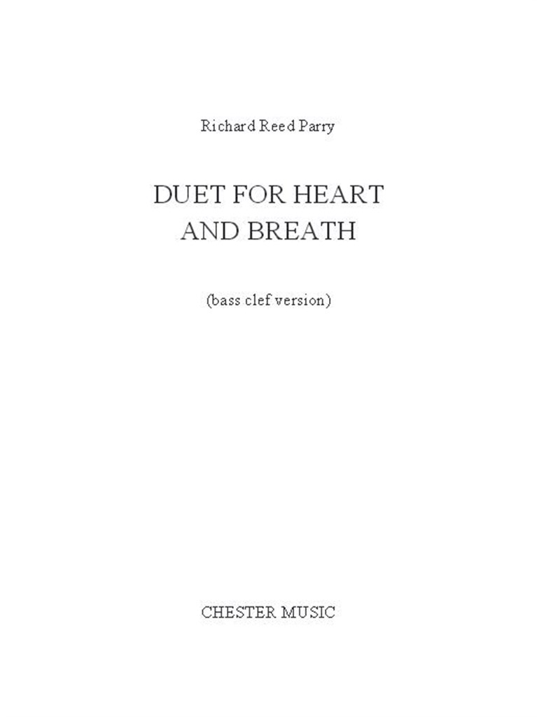 Duet For Heart And Breath