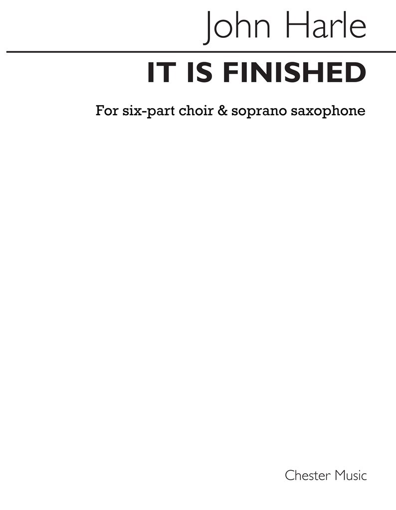 It Is Finished