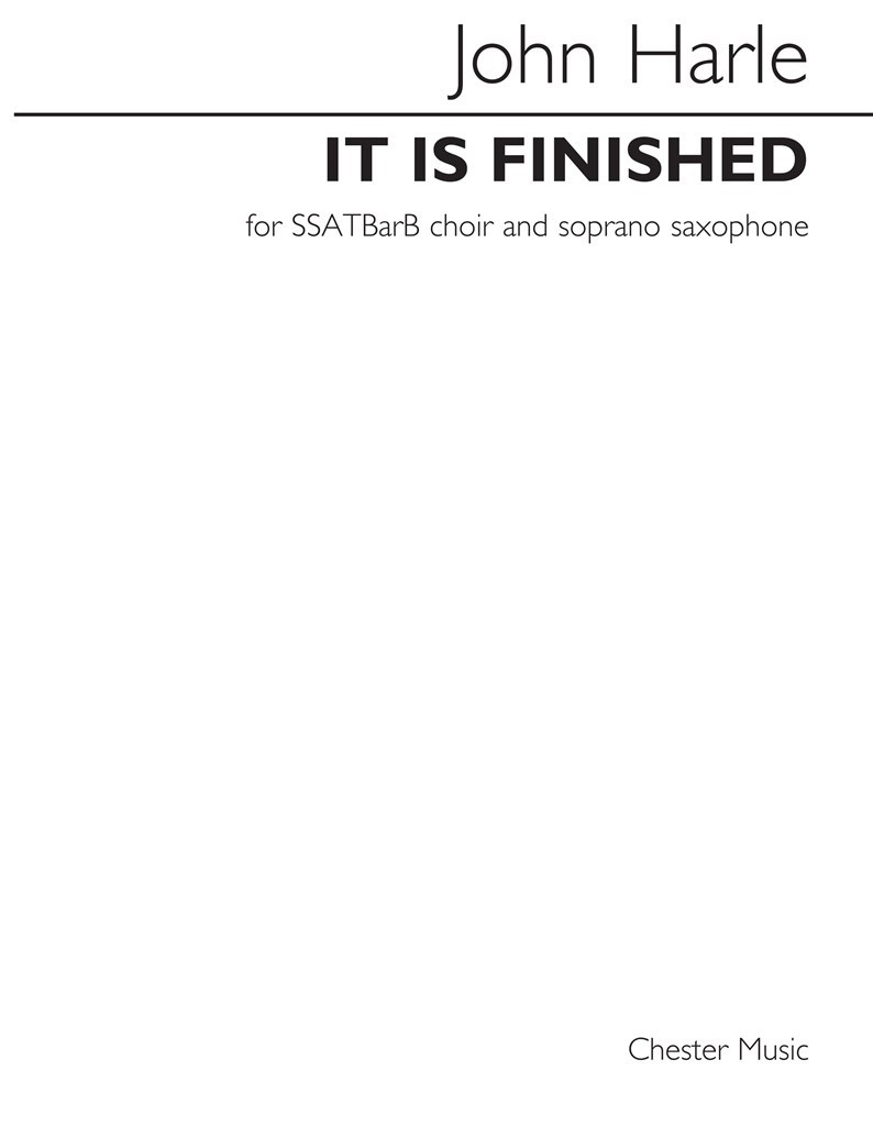 It Is Finished