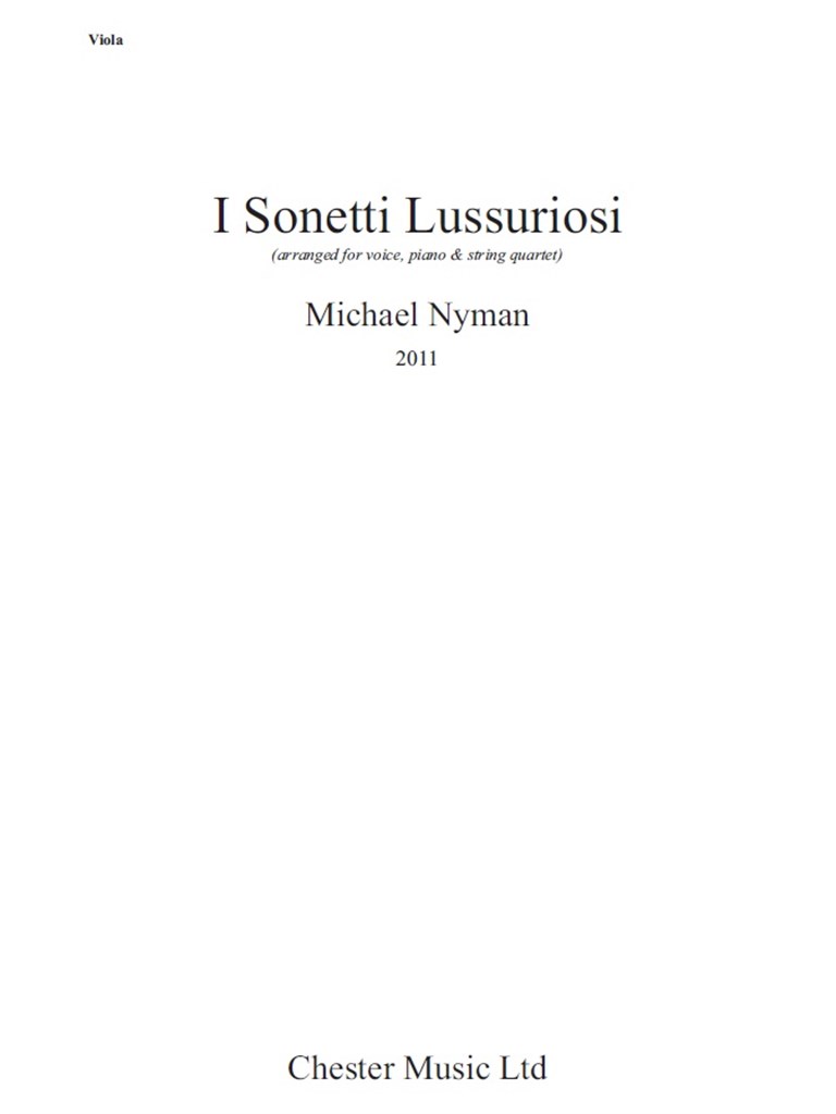 I Sonetti Lussuriosi