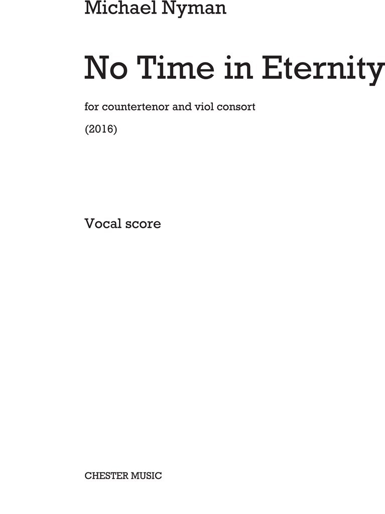 No Time In Eternity