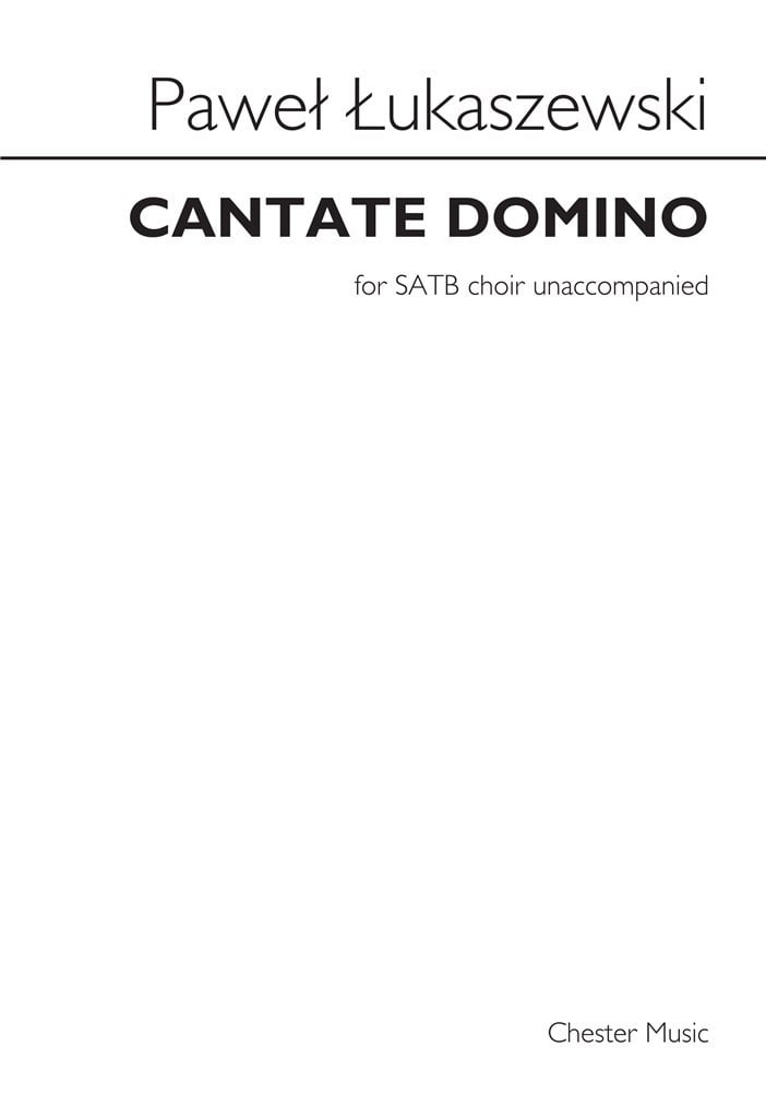 Cantate Domino