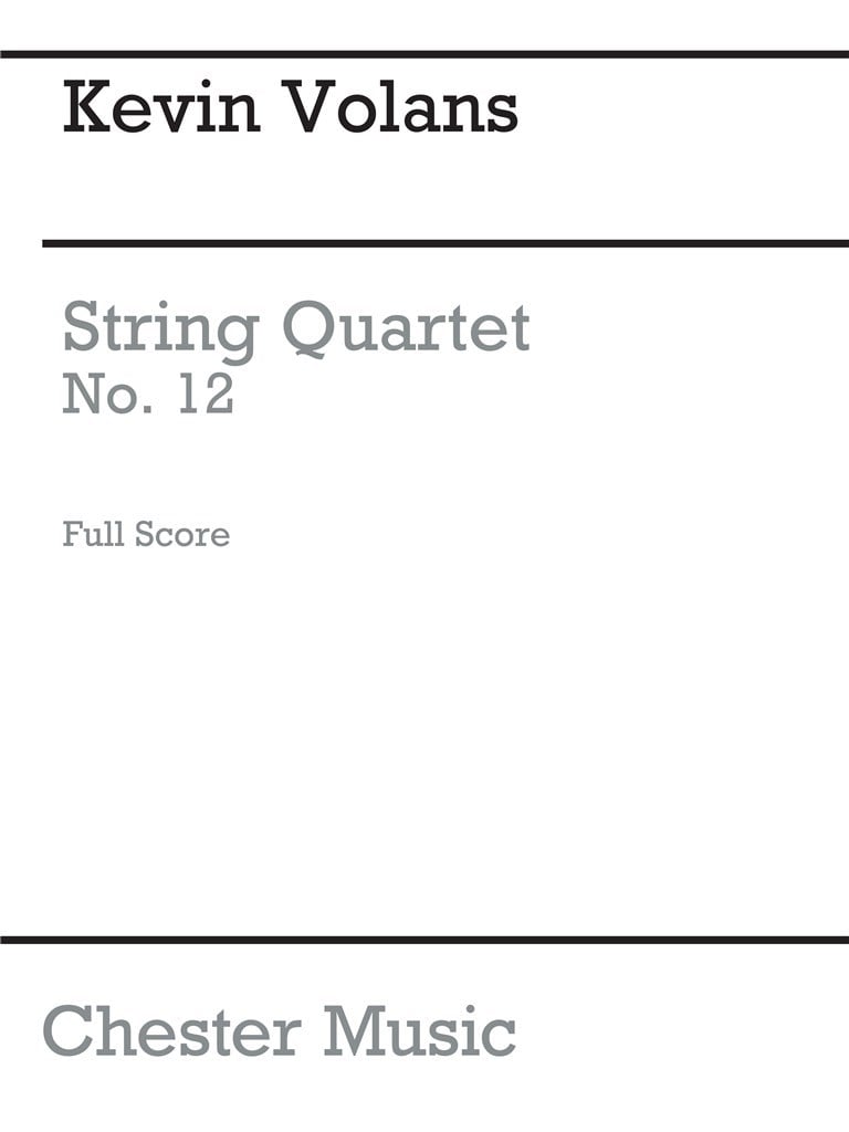 String Quartet No.12