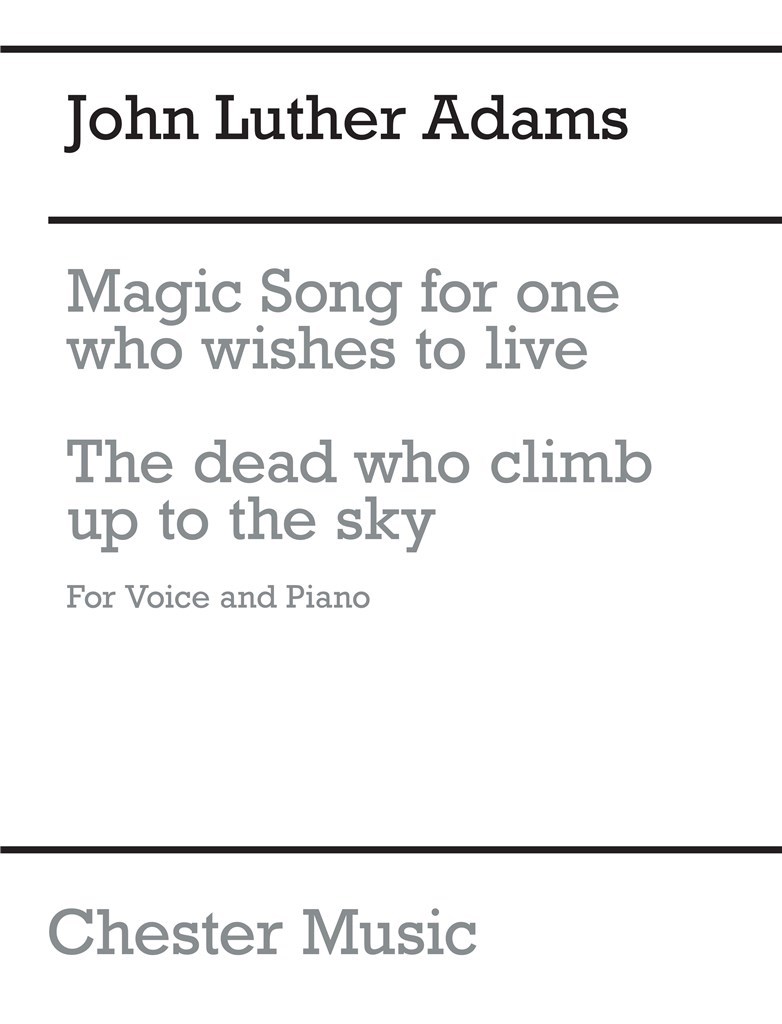 Magic Song For One Who Wishes To Live