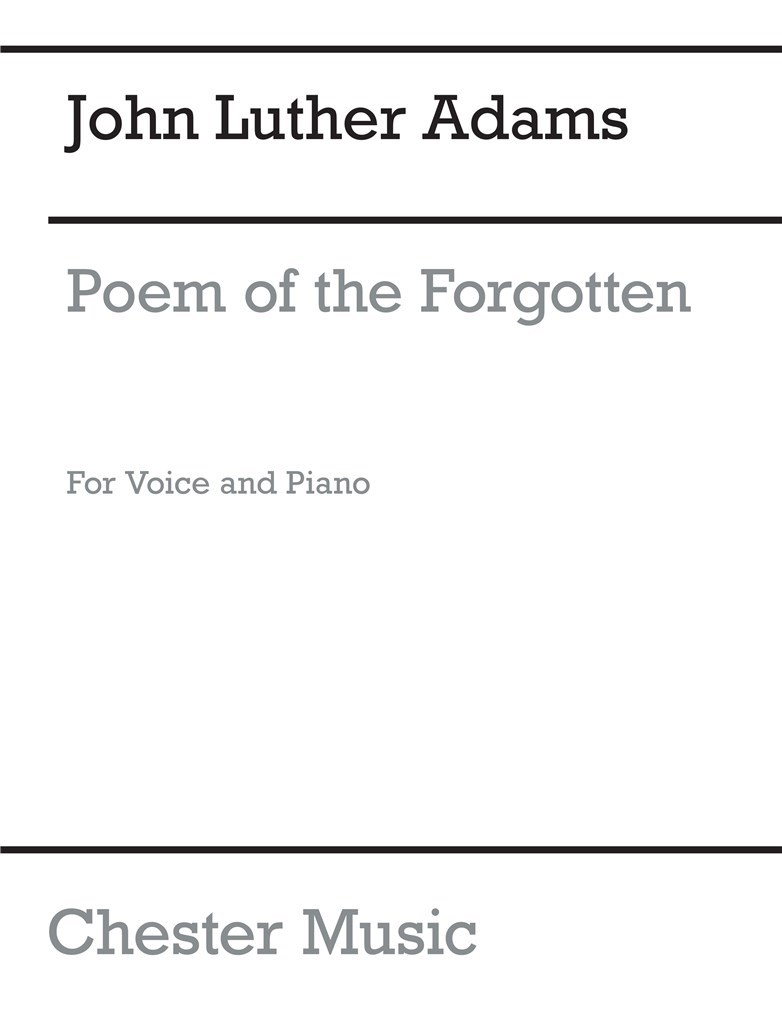 Poem Of The Forgotten