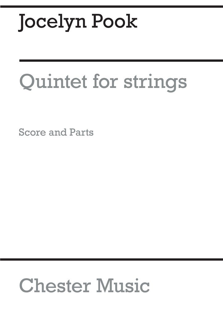 Quintet For Strings