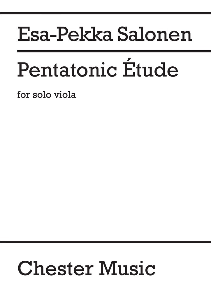 Pentatonic Etude For Solo Viola