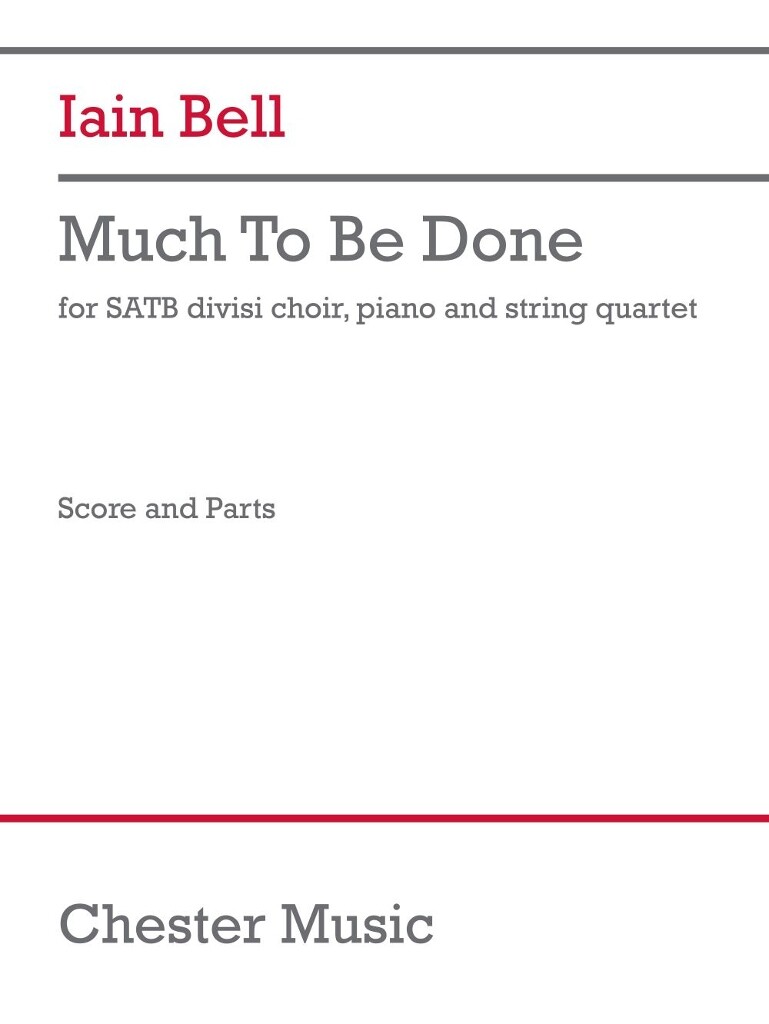 Much to be Done
