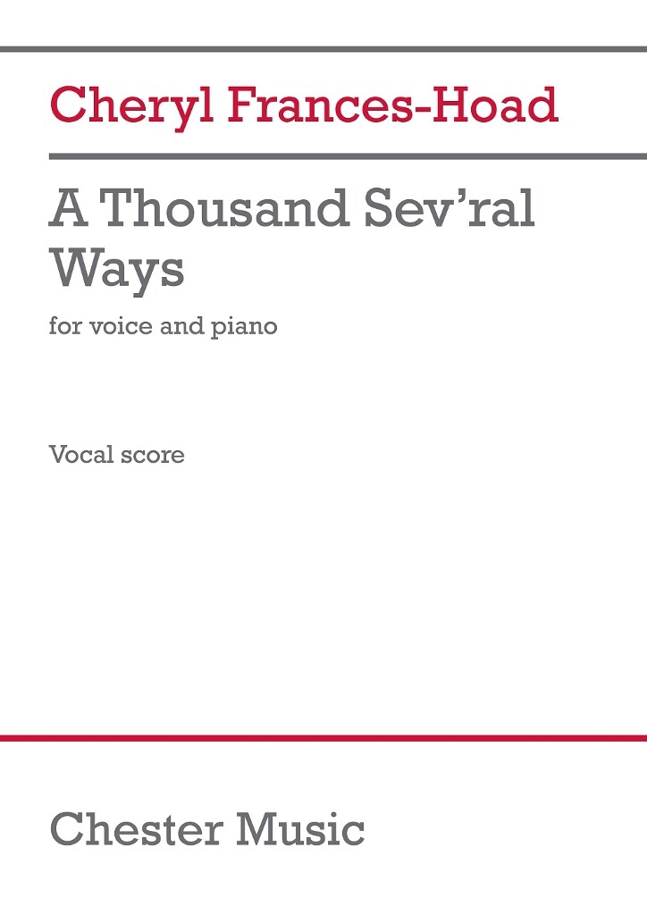 A Thousand Sev'ral Ways