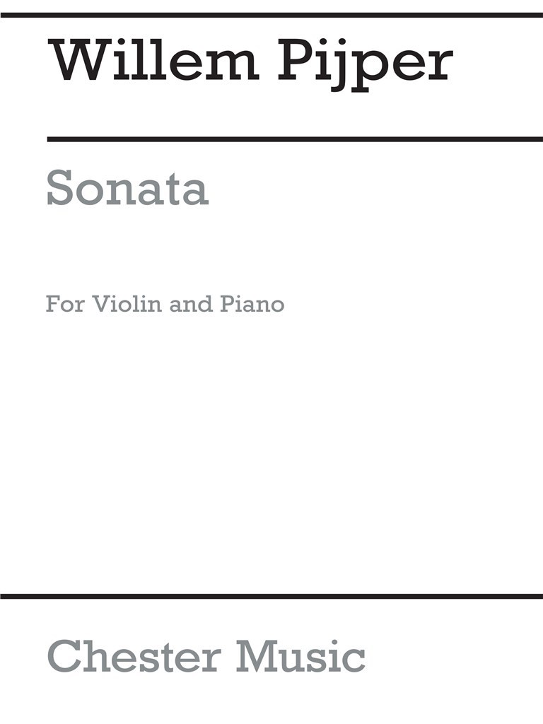 Sonata For Violin and Piano