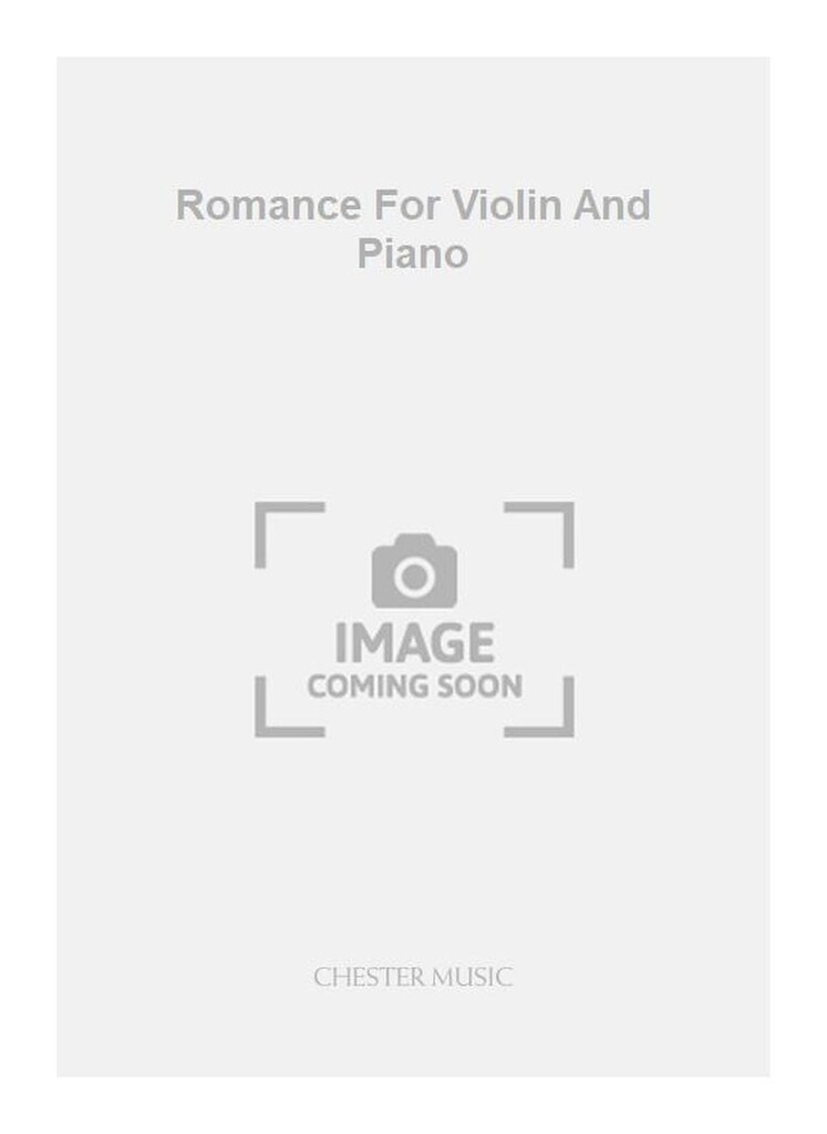 Romance For Violin And Piano