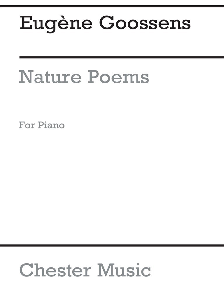 Nature Poems For Piano Op.25