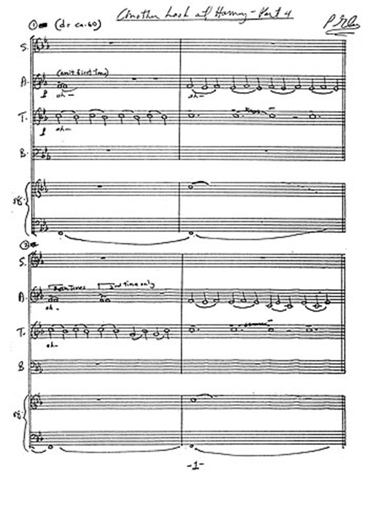 Philip Glass Another Look At Harmony