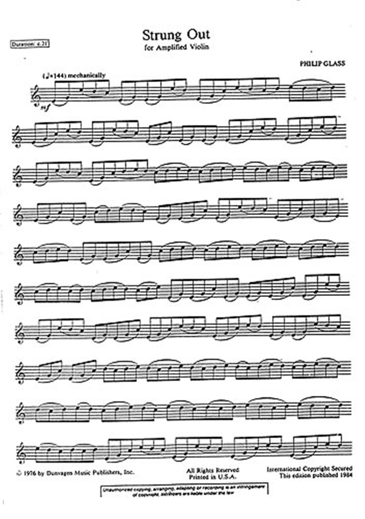 Strung Out (Amplified Violin)
