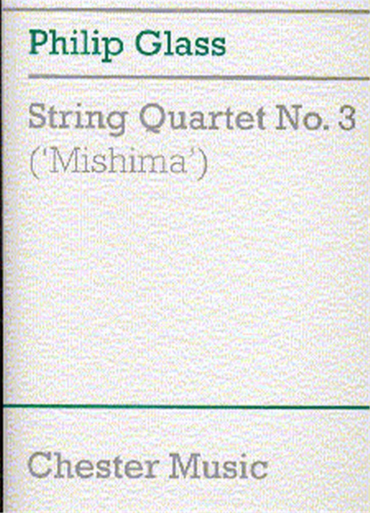 String Quartet No. 3 (Mishima)