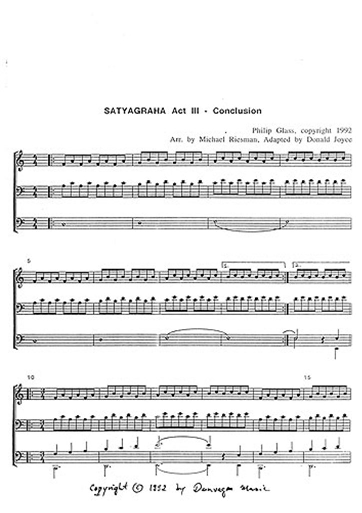 Satyagraha Act 3 - Conclusion