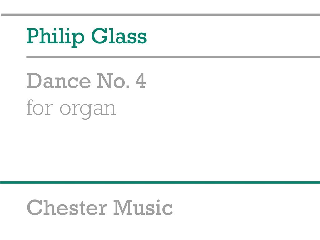 Dance No. 4 For Organ