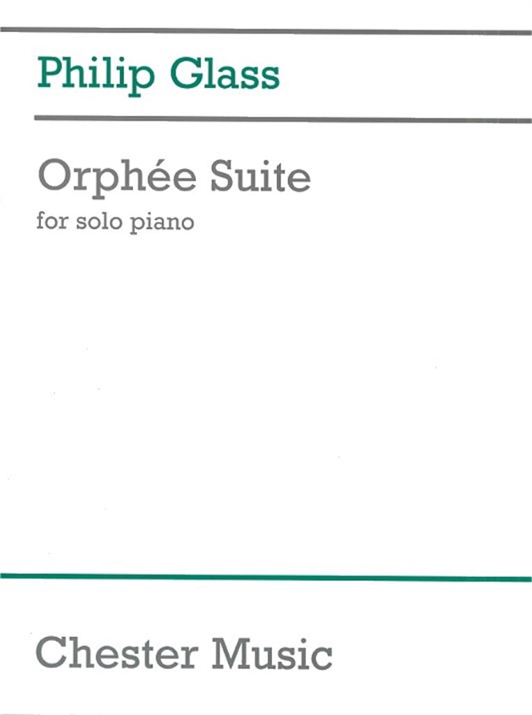 Orphee Suite Piano Solo