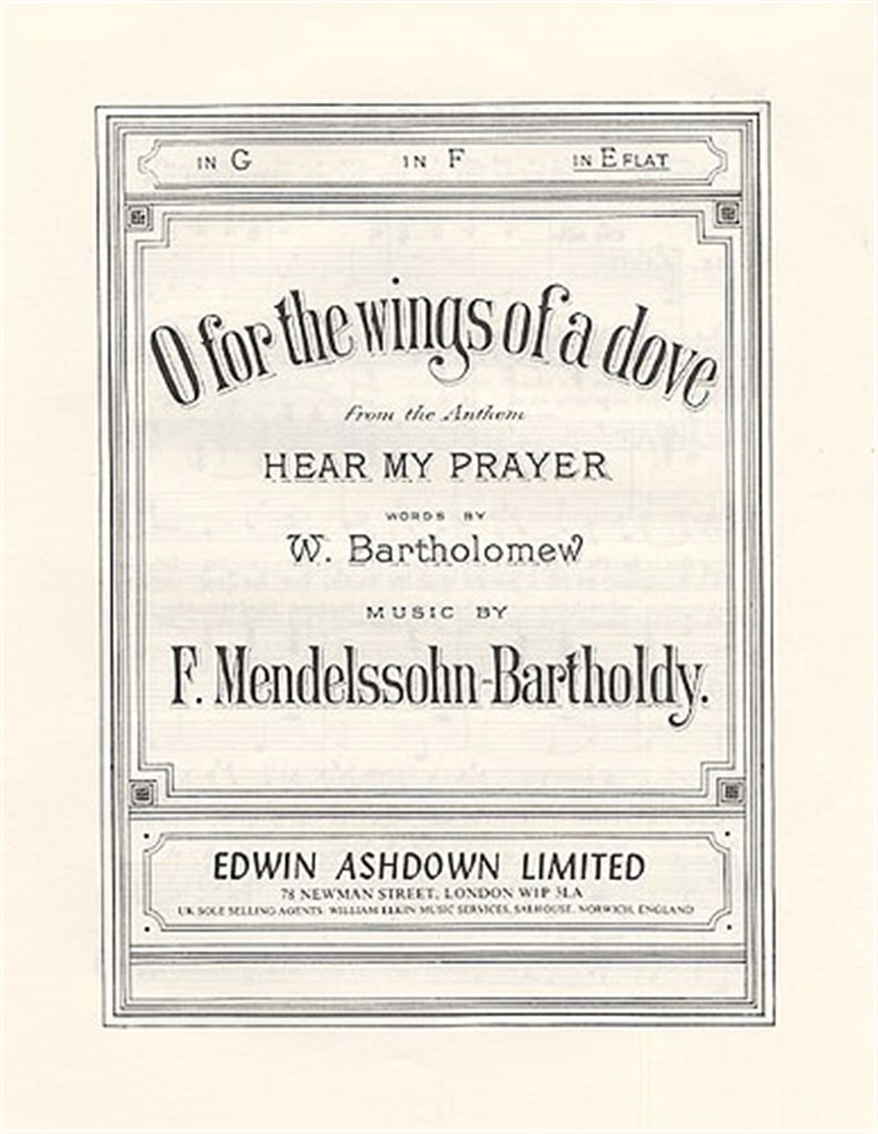 O For The Wings Of A Dove