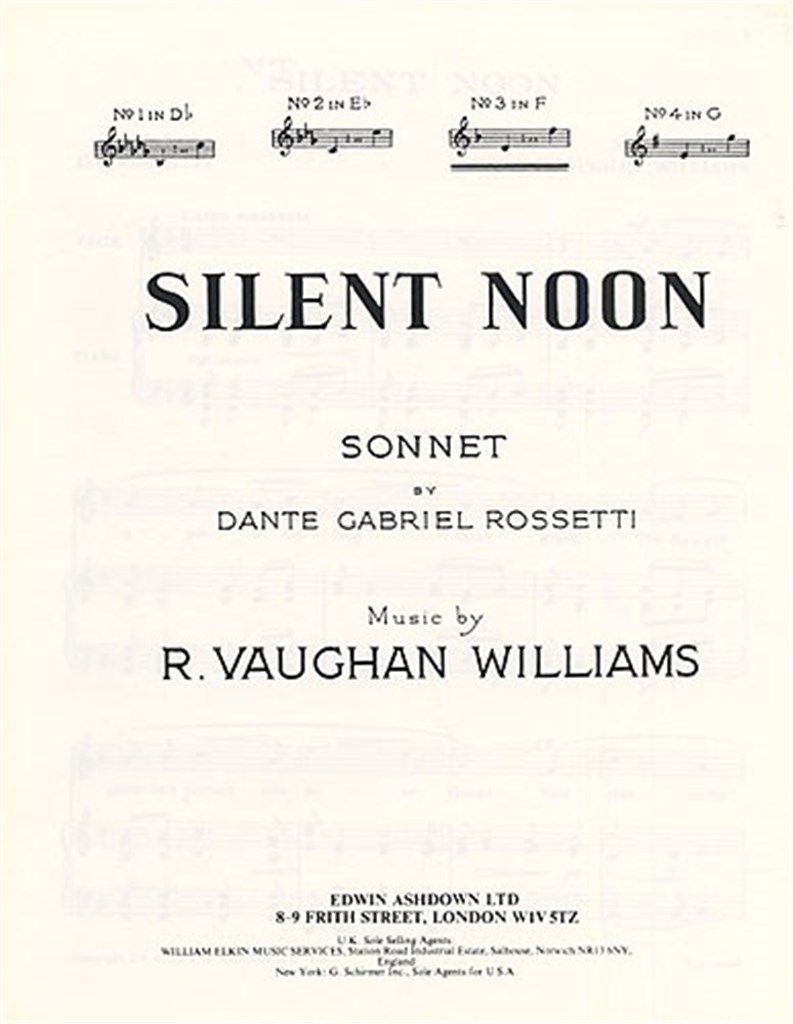 Silent Noon In F