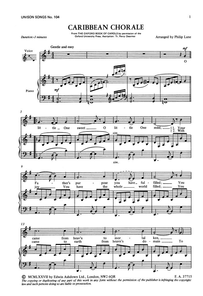 Caribbean Chorale