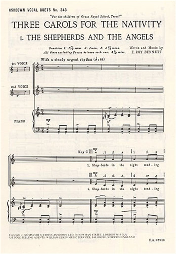 Three Carols For The Nativity