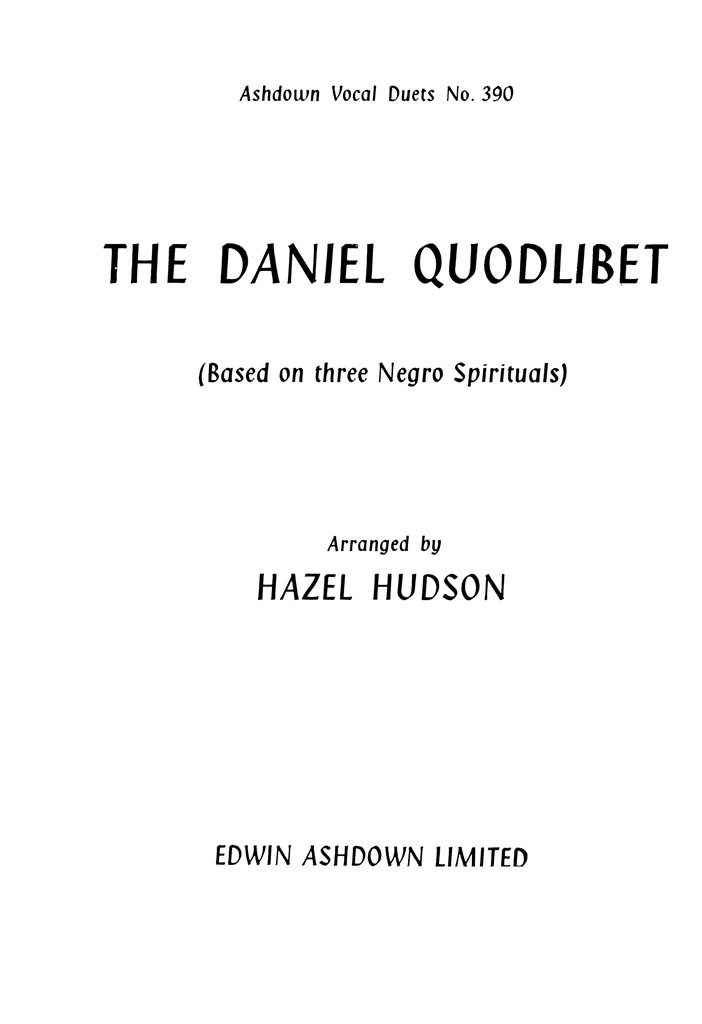 The Daniel Quodlibet