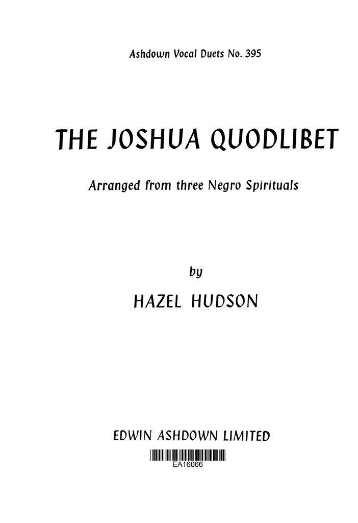 The Joshua Quodlibet
