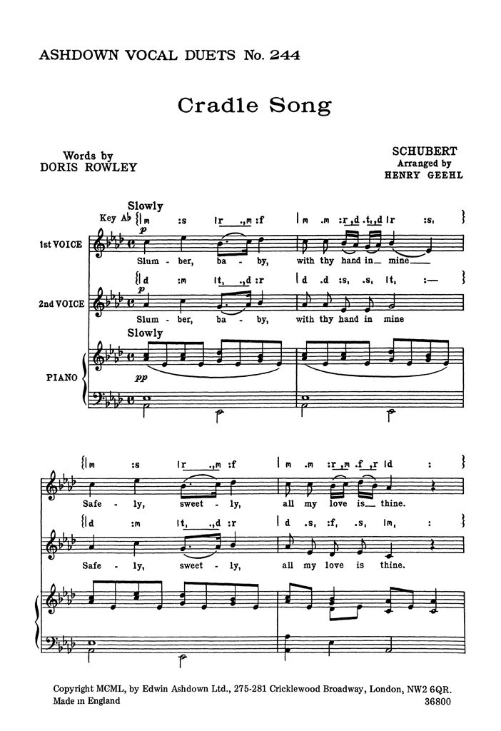 Cradle Song