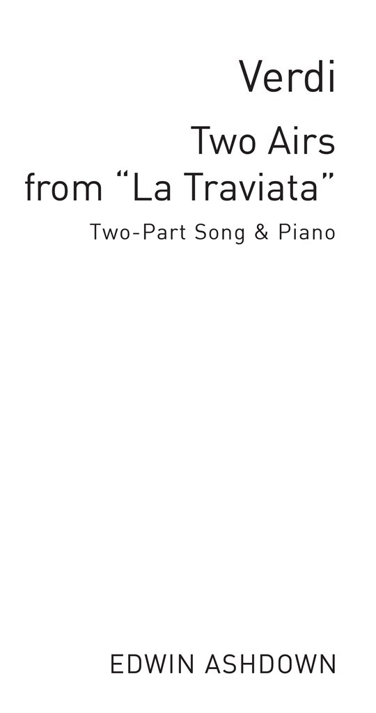 Two Airs From La Traviata