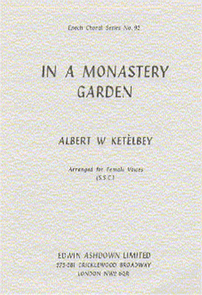 In A Monastery Garden