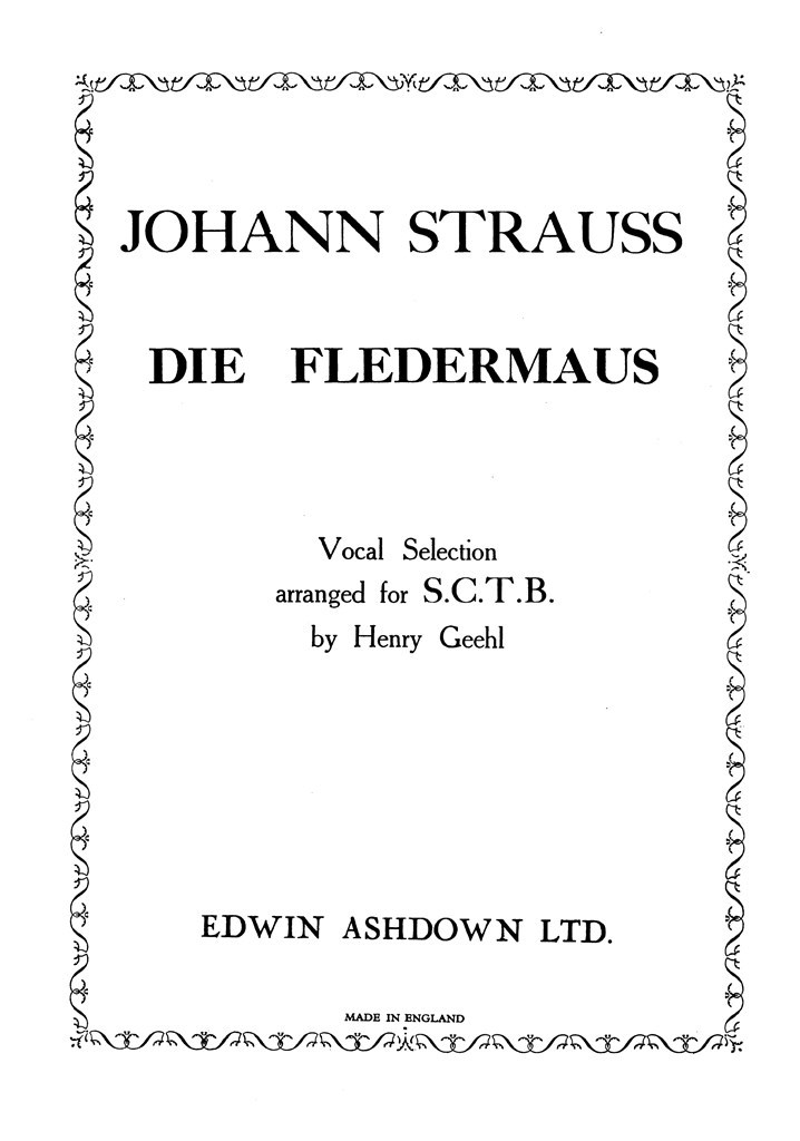 Selections Die Fledermaus