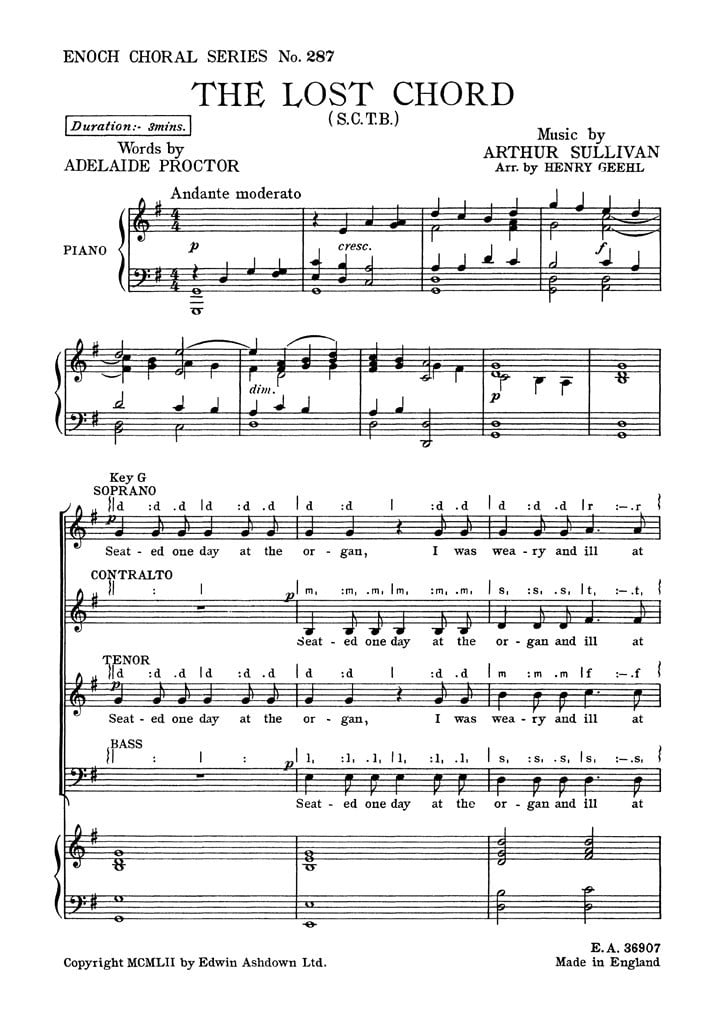 The Lost Chord