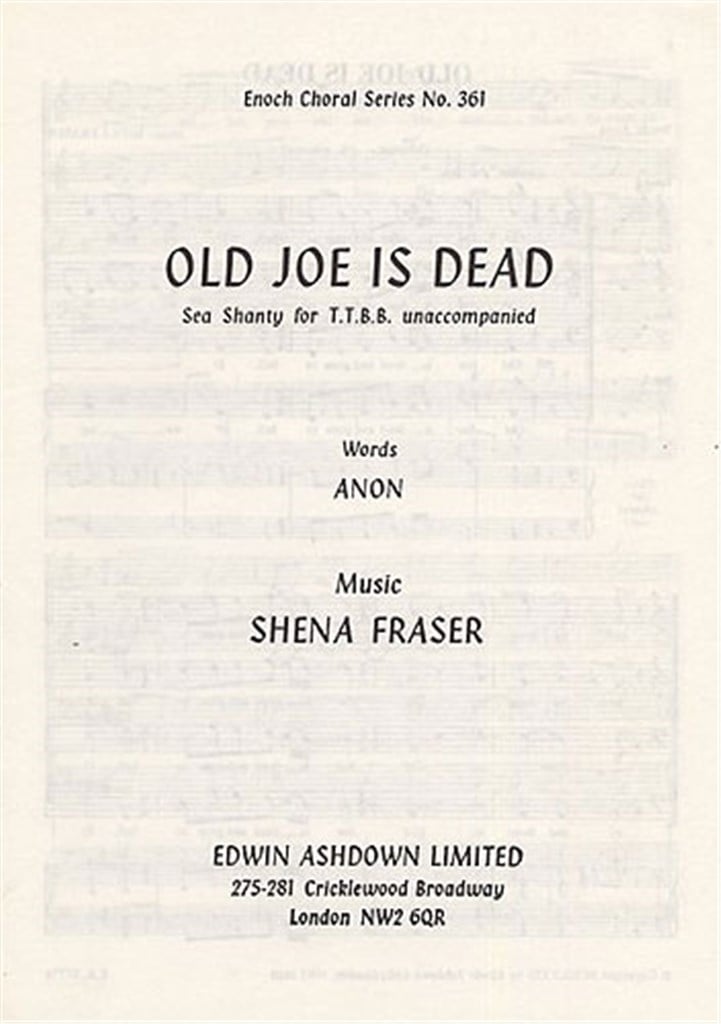 Old Joe Is Dead
