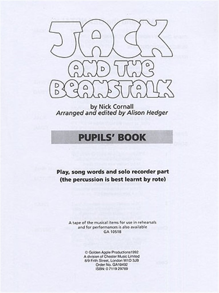 Jack and The Beanstalk
