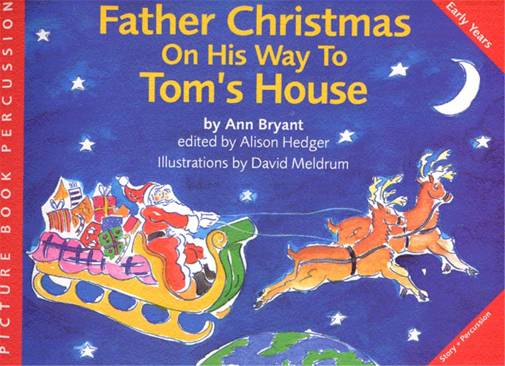 Father Christmas On His Way To Toms House