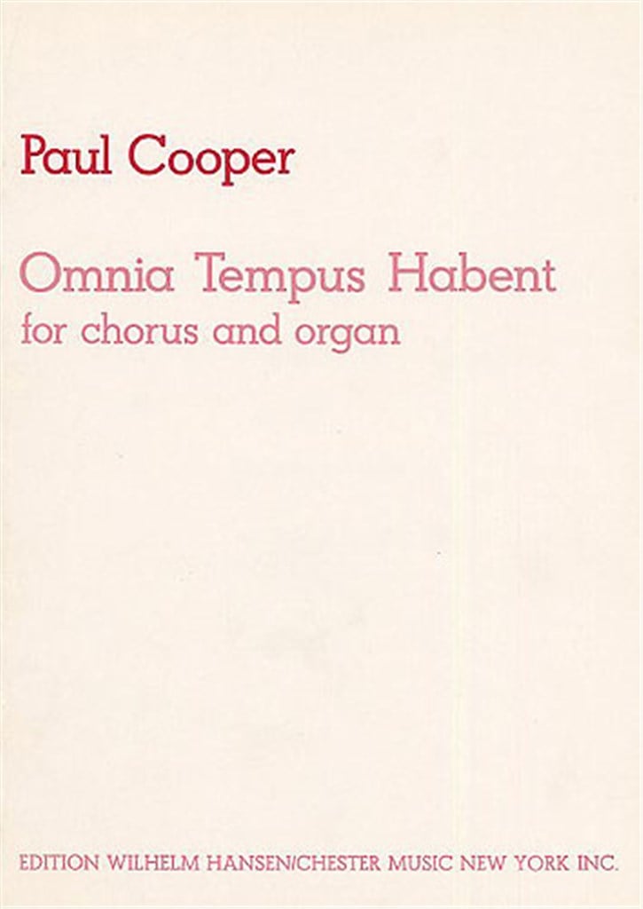 Omnia Tempus Habent