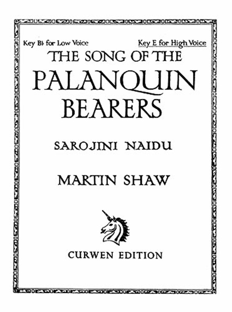 The Song Of The Palanquin Bearers