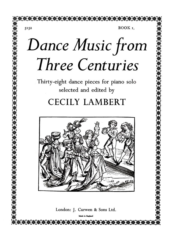 Dance Music From Three Centuries Book 1