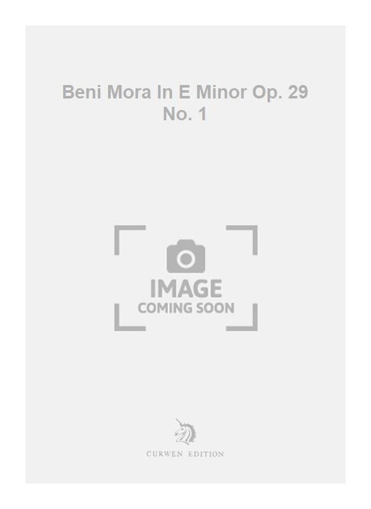 Beni Mora In E Minor Op. 29 No. 1