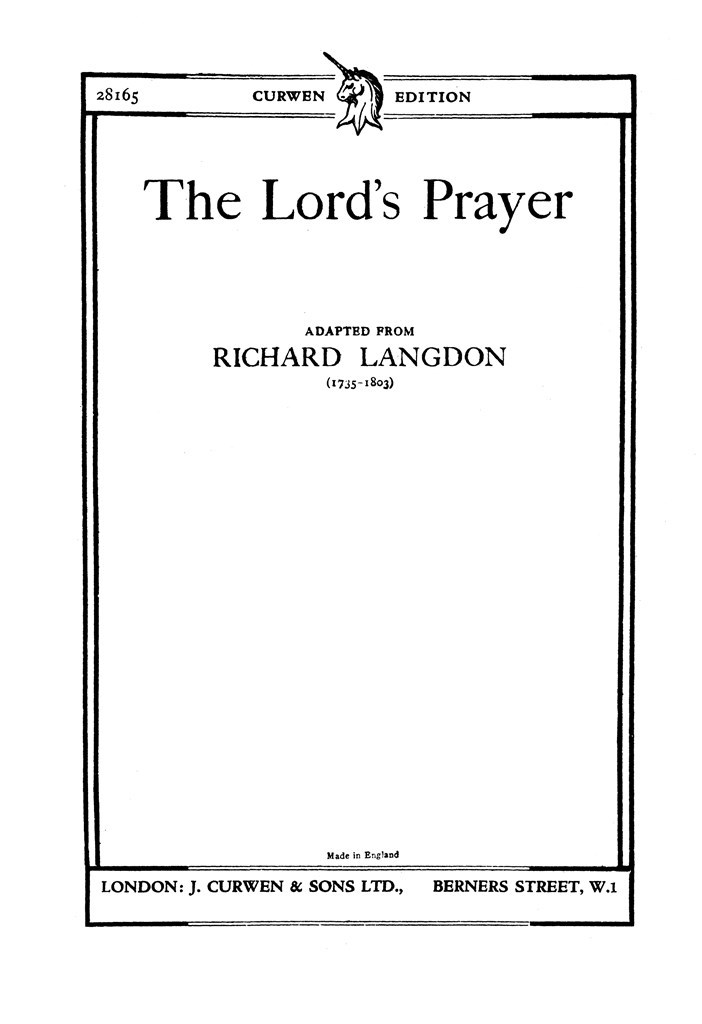 The Lords Prayer