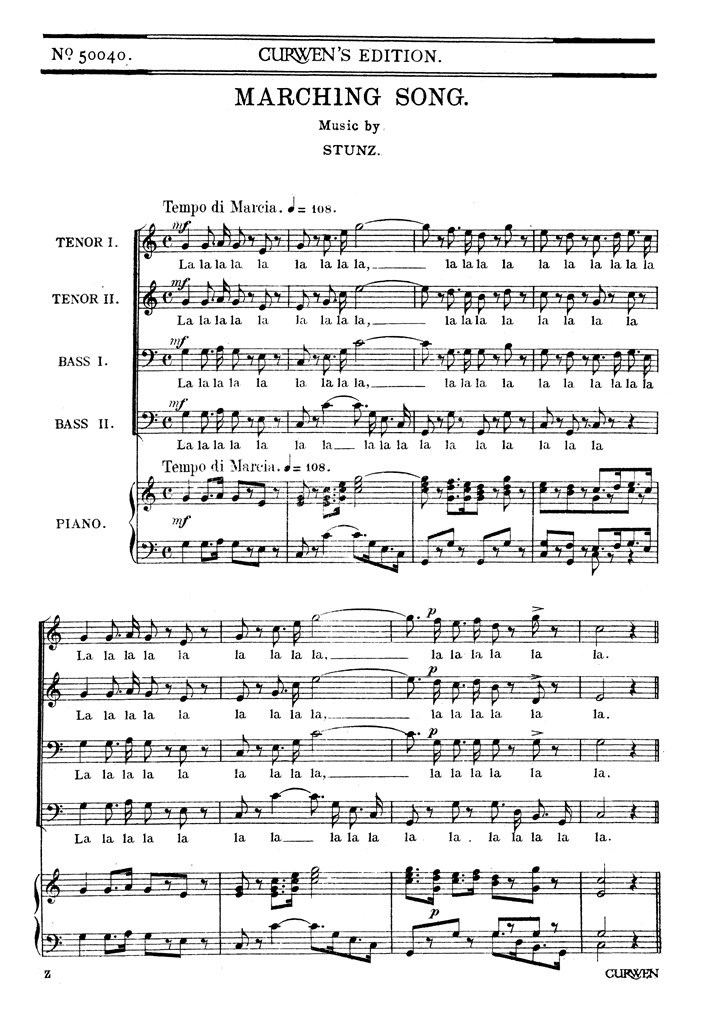 Marching Song